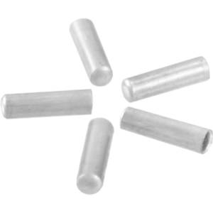 TERMINALE COPRIFILO d.1,8mm. IN CONFEZIONE DA 200pz. *SILVER*