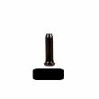 TERMINALE COPRIFILO d.2,3mm. IN CONFEZIONE DA 500pz. *NERO*