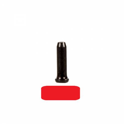 TERMINALE COPRIFILO d.2,3mm. IN CONFEZIONE DA 500pz. *ROSSO*
