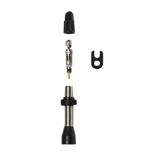 VALVOLA CICLO SMONTABILE PER CERCHIO TUBELESS 40mm. BASE CONICA