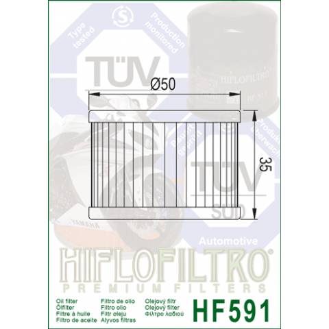 FILTRO OLIO HIFLO HF591