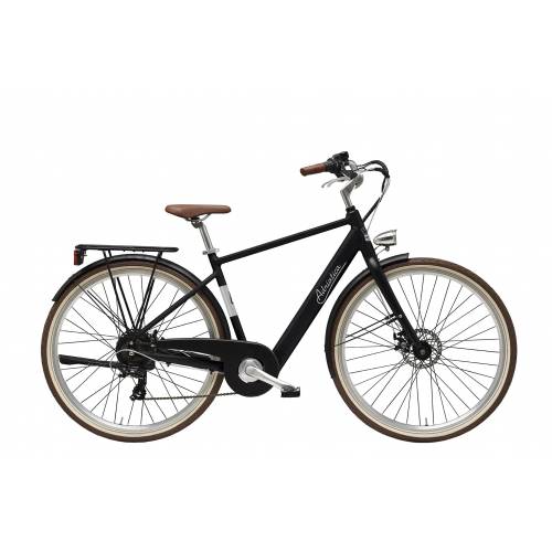 CICLO ELETTRICO UOMO 28 TELAIO 50 ALLUMINIO 6 VELOCITA' *NERO* - ADRIATICA E-Retrò man