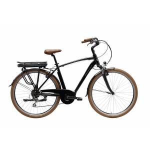 CICLO ELETTRICO UOMO 28 TELAIO 50 ALLUMINIO 7 VELOCITA' *NERO* - ADRIATICA New Age Man