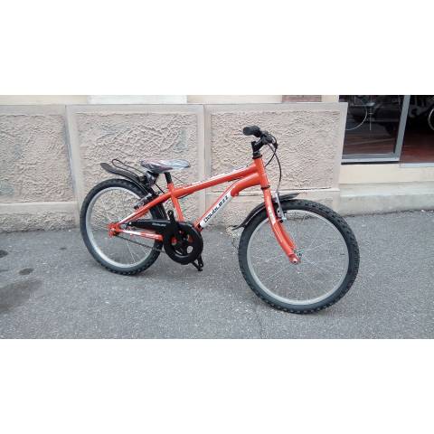 CICLO 20 MTB MASCHIO TELAIO 28 ACCIAIO 1 VELOCITA'  *ARANCIO FLUO* -  DOUBLEZZ "Z-boy"