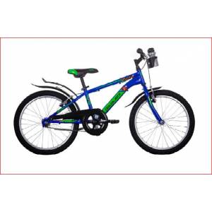 CICLO 20 MTB MASCHIO TELAIO 28 ACCIAIO 1 VELOCITA' *BLU ROSSO VERDE" - DOUBLEZZ Racer
