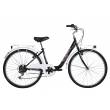 CICLO 26 CITY DONNA TELAIO 38 ACCIAIO MONOTUBO 6 VELOCITA' *NERO FUXIA* - DOUBLEZZ Easy