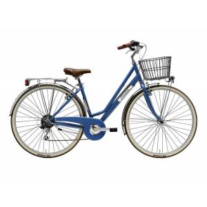 CICLO 28 CITY DONNA TELAIO 45 ACCIAIO 6 VELOCITA' *BLU AVIO* - ADRIATICA Panarea