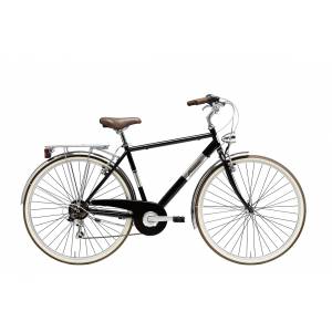 CICLO 28 CITY UOMO TELAIO 50 ACCIAIO 6 VELOCITA' *NERO* - ADRIATICA Panarea