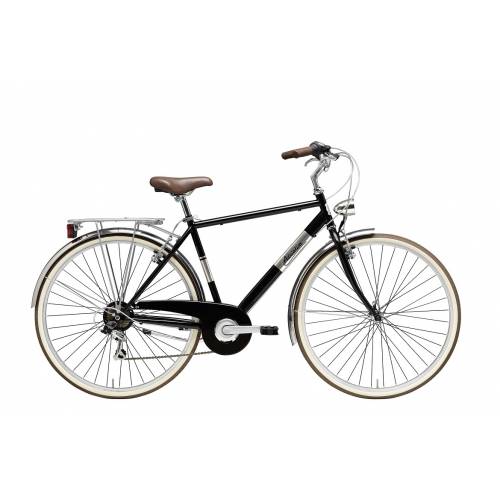 CICLO 28 CITY UOMO TELAIO 50 ACCIAIO 6 VELOCITA' *NERO* - ADRIATICA Panarea