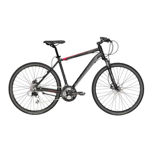 CICLO 28 CITY UOMO TELAIO 58 ALLUMINIO 24 VELOCITA' *NERO OPACO* - ADRIATICA Boxter GS Disc