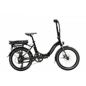 CICLO ELETTRICO UNISEX 20 PIEGHEVOLE *NERO OPACO* - ADRIATICA E-Smile Lowstep