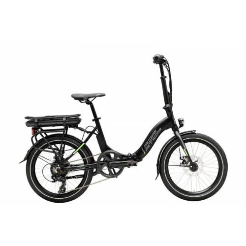 CICLO ELETTRICO UNISEX 20 PIEGHEVOLE *NERO OPACO* - ADRIATICA E-Smile Lowstep
