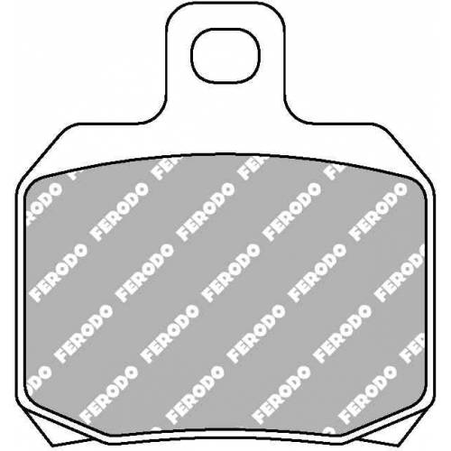 COPPIA PASTIGLIE FRENO FERODO FDB2074P