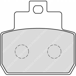 COPPIA PASTIGLIE FRENO FERODO FDB2207EF