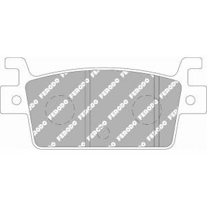 COPPIA PASTIGLIE FRENO FERODO FDB2304EF