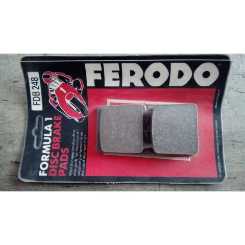 COPPIA PASTIGLIE FRENO FERODO FDB248P ( ug.SBS531)