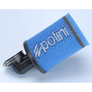 FILTRO ARIA ATTACCO 90° PER CARBURATORE PHBG - POLINI Airbox Evlution