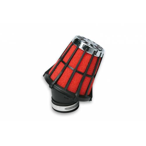 FILTRO ARIA E5 d.38 ROSSO MALOSSI