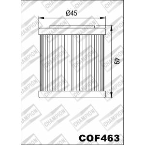 FILTRO OLIO CHAMPION COF463