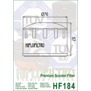 FILTRO OLIO HIFLO HF184  Premium Scooter