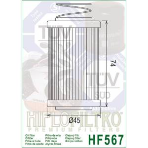 FILTRO OLIO HIFLO HF567