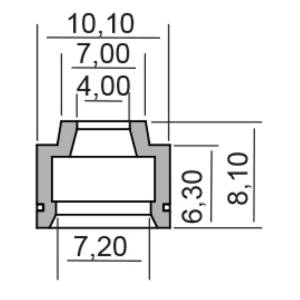 PARAOLIO VALVOLA YAMAHA 125 XENTER