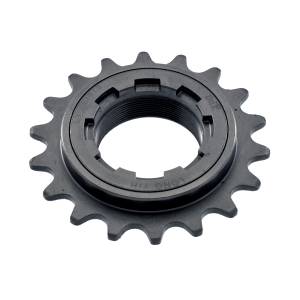 RUOTA LIBERA 1 VELOCITA' z16 A FILETTO CROMATA TOP QUALITY