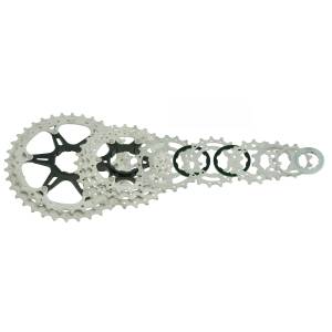 RUOTA LIBERA 10 VELOCITA' z11-13-15-17-19-21-24-28-32-36 A CASSETTA COMPATIBILE SHIMANO
